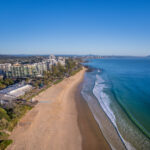 sunshine coast tourism mooloolaba aerial beach